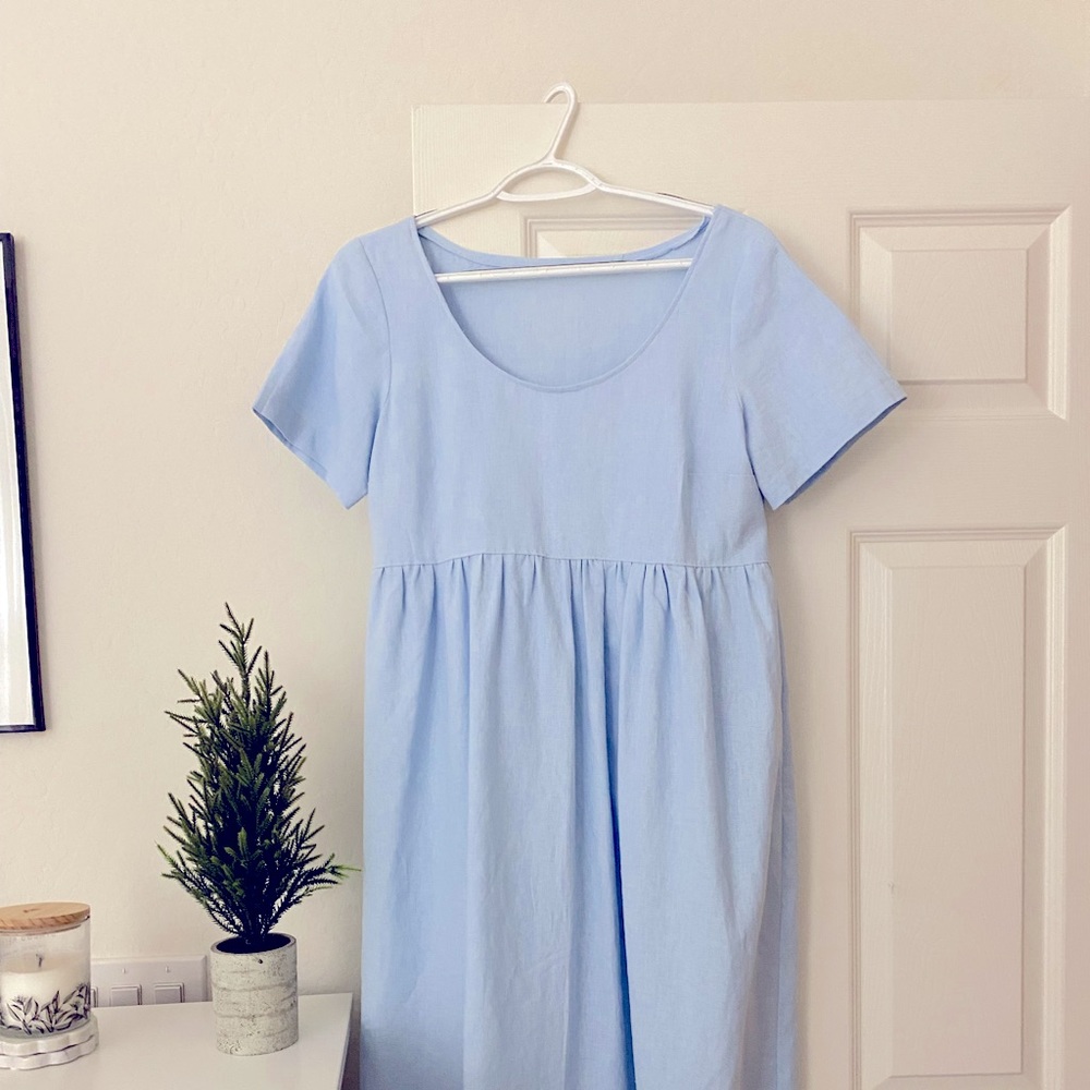Handsewn Linen Dress